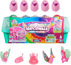 Rainbow-Cation Llama Family Hatchimals CollEGGtibles