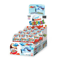 KINDER SURPRISE Classic Milk Chocolate Eggs with Toys - 24 Count