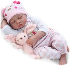 Realistic 22-Inch Reborn Baby Doll by ZIYIUI